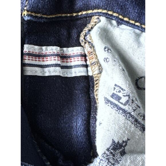 Pilcro Anthropologie Womens Ankle Gold Button Detail Denim Jeans 27 x 29 - Picture 5 of 6